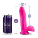Blush Novelties Au Naturel Bold Pleaser 7 inches Dildo Pink at $20.99
