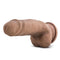 Blush Novelties Au Naturel 7 inches Sensa Feel El Gordo Latin Brown at $29.99