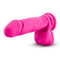 Au Naturel Bold Hero 8-Inch Pink Dildo by Blush Novelties with lifelike Sensa Feel Dual Density technology.