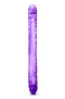 Blush Novelties Blush Novelties B Yours 18 inches Double Dildo Purple at $27.99