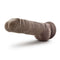 Blush Novelties Au Naturel Big Boy Chocolate Brown Dildo from Blush Novelties at $44.99