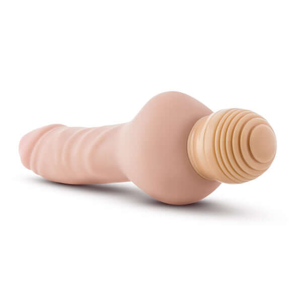 Blush Novelties X5 Mr. Right Now Beige Vibrating Dildo at $17.99