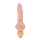 X5 Mr. Right Now Vibrating Dildo in a realistic skin tone, designed for ultimate pleasure and multi-speed vibrations