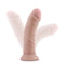 Blush Novelties AU Naturel 8 inch Dildo with Suction Cup Vanilla at $28.99