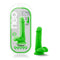 Blush Novelties Neo 6 Inches Dual Density Cock with Balls Neon Green at $15.99