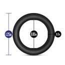 Blush Novelties Performance VS2 Pure Premium Silicone Cock Rings Small Black at $6.99