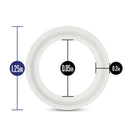 Blush Novelties Performance VS2 Pure Premium Silicone Cock Rings Small White at $6.99