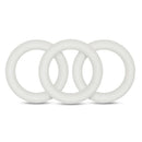 Blush Novelties Performance VS2 Pure Premium Silicone Cock Rings Small White at $6.99