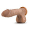 Au Naturel Mister Perfect Mocha Tan Realistic Dildo with dual density technology and Flexi Shaft for performance and comfort.