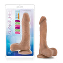 Au Naturel Mister Perfect Mocha Tan Realistic Dildo with Sensa Feel Dual Density Technology and Flexi Shaft Technology.