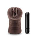 Blush Novelties Hot Chocolate Brianna Brown Vibrating Vagina Stroker at $16.99