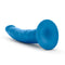 Blush Novelties Neo Elite 7.5 inches Silicone Dual Density Cock Neon Blue Dildo from Blush Novelties at $29.99