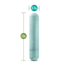 Blush Novelties Gaia Eco Bullet Vibrator Aqua Blue at $7.99