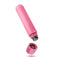 Gaia Eco Bullet Vibrator Coral Pink from Blush Novelties, eco-conscious, biodegradable, recyclable, waterproof, 1 speed, 3.5 inches.