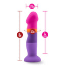 Blush Novelties Avant D3 Summer Fling Multi-color Dildo at $53.99