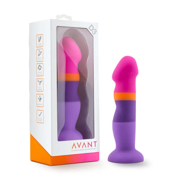 Blush Novelties Avant D3 Summer Fling Multi-color Dildo at $53.99