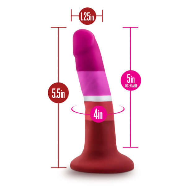 Blush Novelties Avant Pride P3 Beauty Dildo from Blush Novelties at $37.99