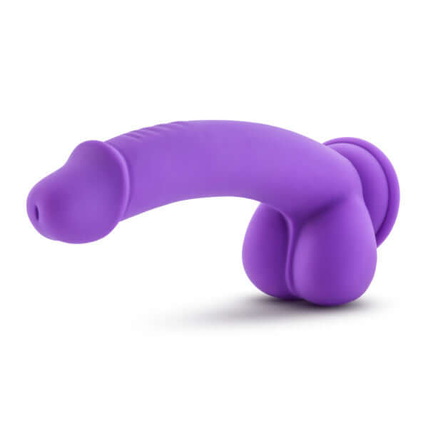 Ruse D Thang Purple Dildo with Strong Suction Cup Base from Blush Novelties