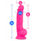 Blush Novelties Neo 7.5 Inches Dual Density Cock with Balls Neon Pink at $15.99
