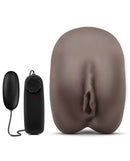 Blush Novelties Erin The Enchantress Vibrating Realistic Masturbator Chocolate Brown Stroker at $34.99