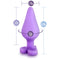 Blush Novelties Naughtier Candy Hearts Fuck Me Purple at $15.99