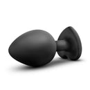 Blush Novelties Temptasia Bling Plug Medium Black at $10.99