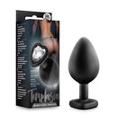 Blush Novelties Temptasia Bling Plug Medium Black at $10.99