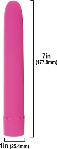 BMS Enterprises Powerbullet Eezy Pleezy 7 inches Vibe Pink at $14.99
