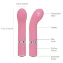 BMS Enterprises Pillow Talk Racy Vibe with Swarovski Crystal Pink Vibrator at $44.99