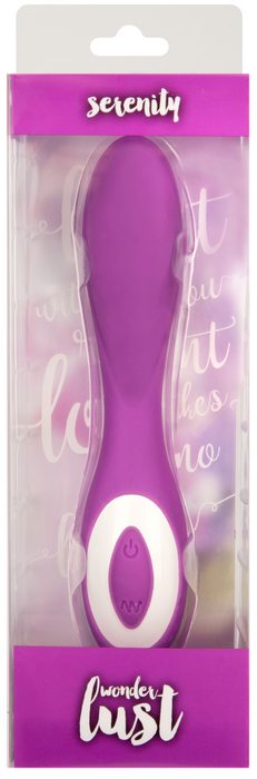 BMS Enterprises Wonderlust Serenity G-Spot Vibrator Purple at $35.99