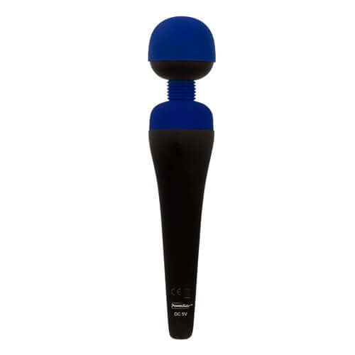 Experience Blissful Pleasure with the Palm Power Massager in Blue: Rechargeable and Waterproof