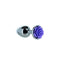 BMS Enterprises Lux Active Purple Rose 3.5 inches Metal Butt Plug Small at $12.99