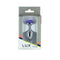 BMS Enterprises Lux Active Purple Rose 3.5 inches Metal Butt Plug Small at $12.99