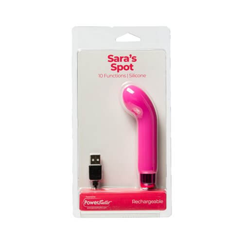 BMS Enterprises Powerbullet Sara's Spot 4 inches 10 Function Bullet Vibrator Pink at $23.99