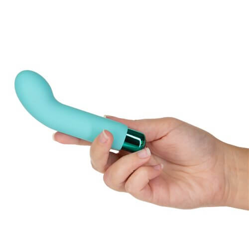 BMS Enterprises Powerbullet Sara's Spot 4 inches 10 Function Bullet Vibrator Teal at $23.99