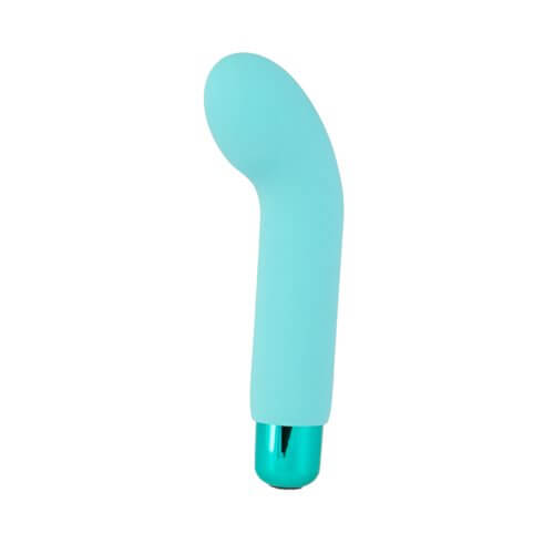 BMS Enterprises Powerbullet Sara's Spot 4 inches 10 Function Bullet Vibrator Teal at $23.99