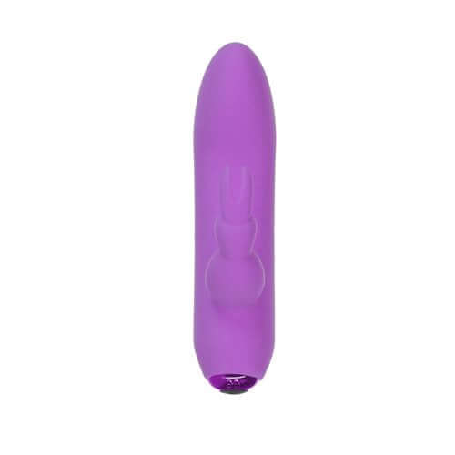 BMS Enterprises Power Bullet Alices Bunny 4 inches 10 Function Bullet Vibrator Purple at $19.99