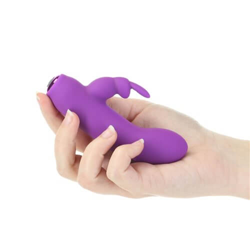BMS Enterprises Power Bullet Alices Bunny 4 inches 10 Function Bullet Vibrator Purple at $19.99