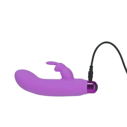 BMS Enterprises Power Bullet Alices Bunny 4 inches 10 Function Bullet Vibrator Purple at $19.99