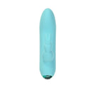 BMS Enterprises Power Bullet Alices Bunny 4 inches 10 Function Bullet Vibrator Teal at $19.99