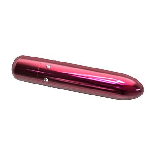 BMS Enterprises Power Bullet Pretty Point 4 inches 10 Function Bullet Vibrator Pink at $14.99