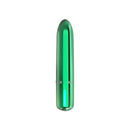 BMS Enterprises Power Bullet Pretty Point 4 inches 10 Function Bullet Vibrator Teal at $14.99