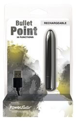 BMS Enterprises Power Bullet 4 inches Bullet Point 10 Function Bullet Black at $14.99