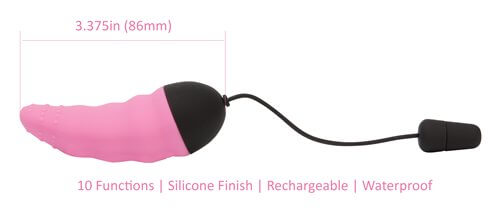 BMS Enterprises Powerbullet Remote Control Egg Vibrator Pink at $34.99