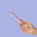 BMS Enterprises Addiction Crystal 7 inches Vertical Dong Clear Thermoplastic Elastomers wih Power Bullet at $14.99