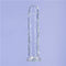 BMS Enterprises Addiction Crystal 8 inches Vertical Dong Clear Thermoplastic Elastomers wih Power Bullet at $15.99