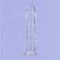 Addiction Crystal 9 Inch Vertical Dong | Clear Realistic Dildo with Bonus Power Bullet