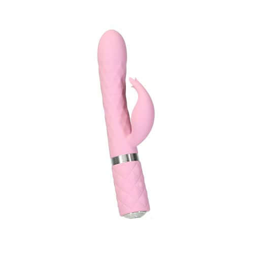 BMS Enterprises Pillow Talk Lively Dual Motor Massager Pink Vibrator at $79.99