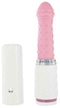 BMS Enterprises Pillow Talk Feisty Luxurios Thrusting and Vibrating Massager Pink at $84.99