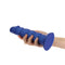 BMS Enterprises Fantasy Addiction 8 inches Dong Unicorn Blue with Bullet Vibrator at $34.99